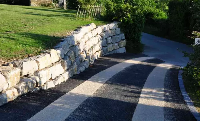 Création d'allée, Saint-Genix-sur-Guiers, Paccard Paysage