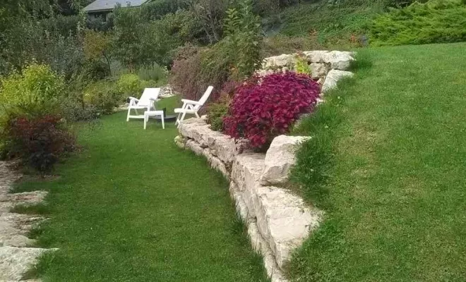 Enrochement, Saint-Genix-sur-Guiers, Paccard Paysage