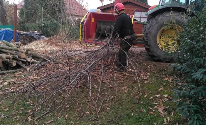 Broyage des branches