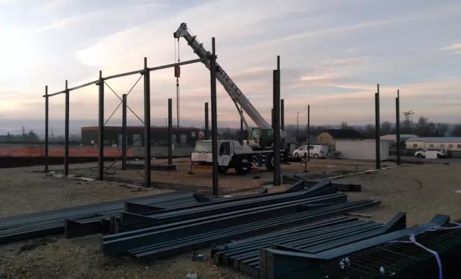 Poutres métalliques 