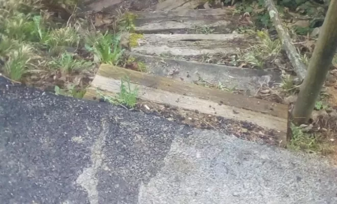 Escalier avant