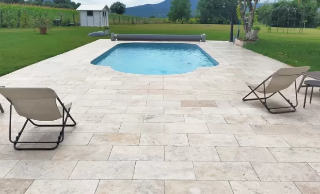Piscine après