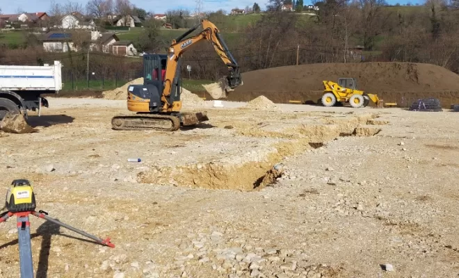 Plan de projet du futur bâtiment en 2021
